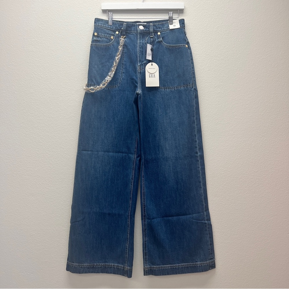 Cult Gaia X Gap Wide Leg Denim Jeans